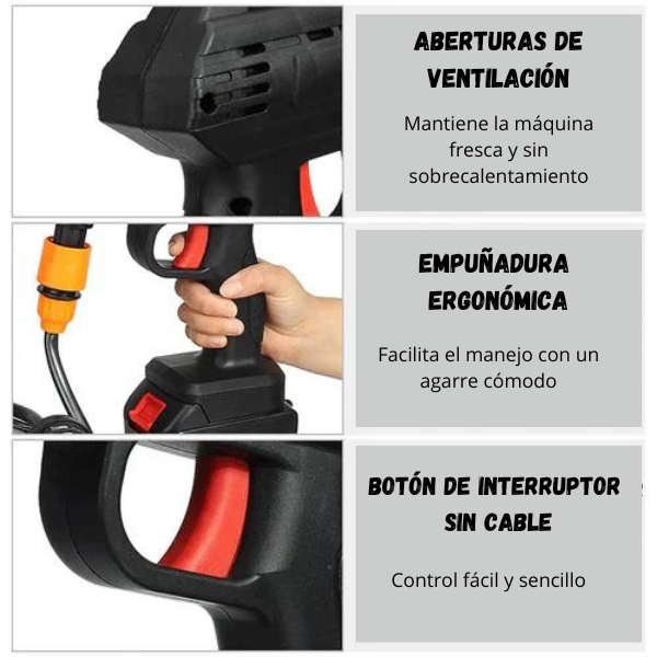 Hidrolavadora Portátil Recargable 48V EsenX + Regalo Promocional